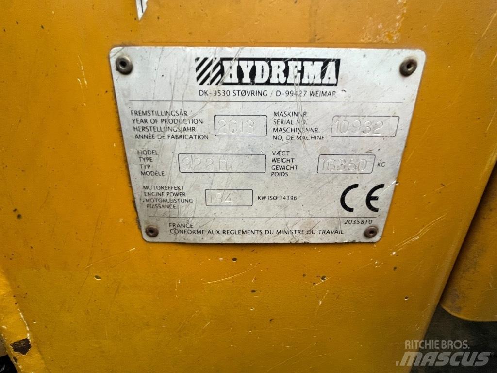 Hydrema 922 D Csuklósdömperek