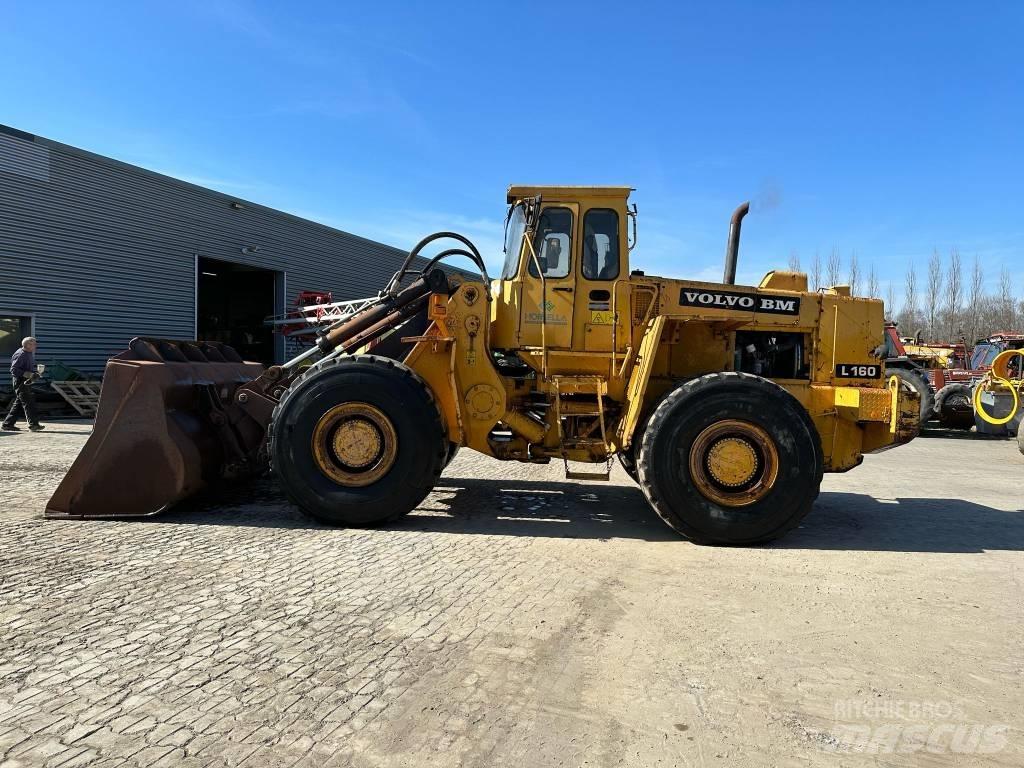 Volvo L160 Gumikerekes homlokrakodók