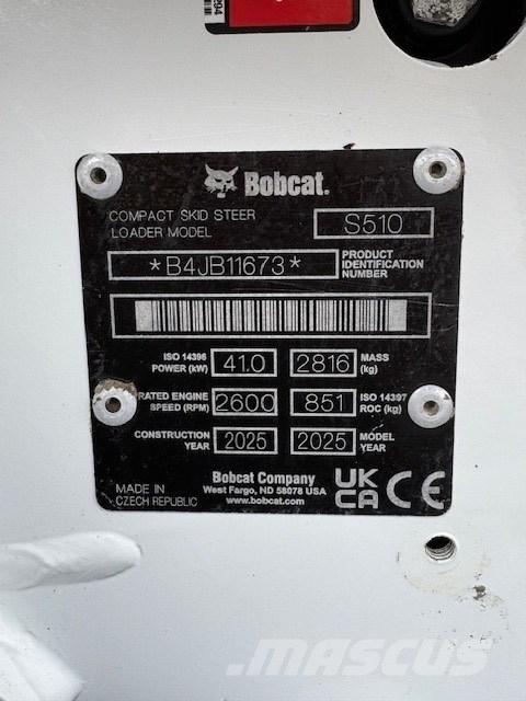 Bobcat S 510 Kompaktrakodók