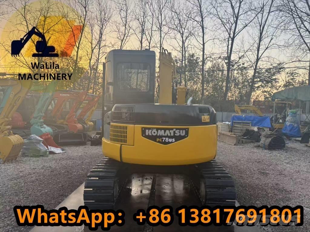 Komatsu PC 78 US Mini kotrók < 7t