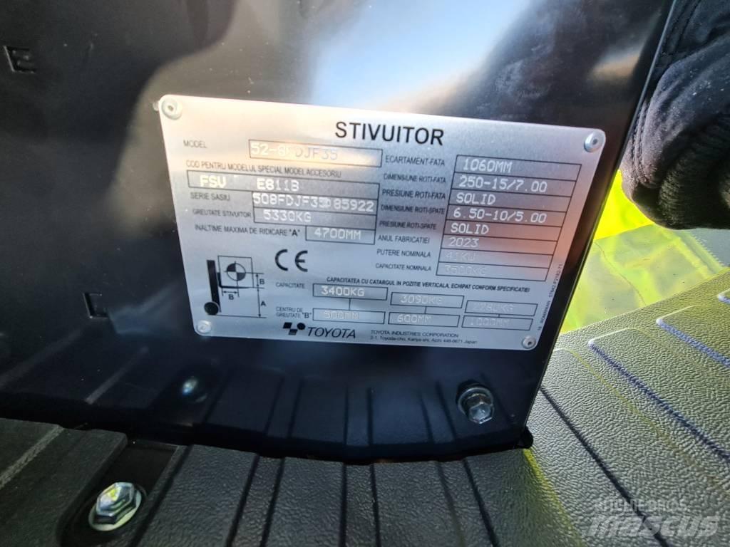 Toyota Tonero Tolóoszlopos targonca