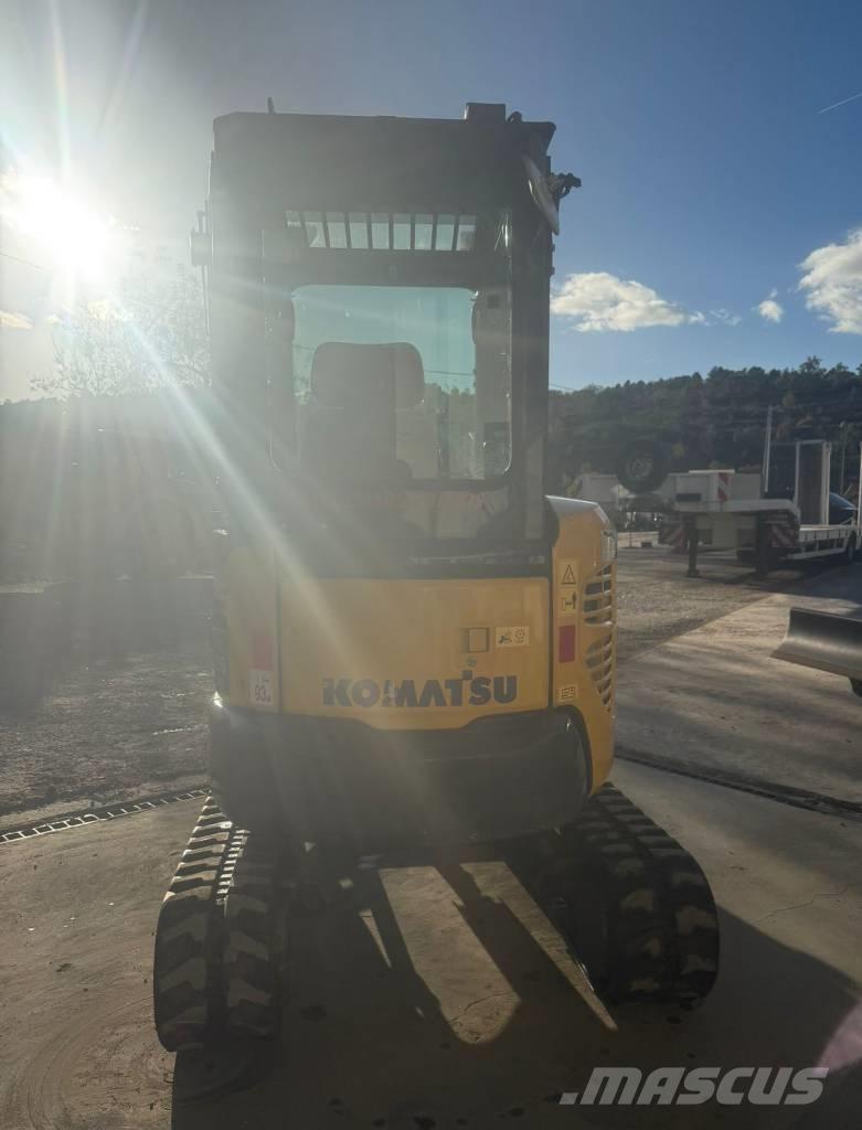 Komatsu PC 27 Mini kotrók < 7t