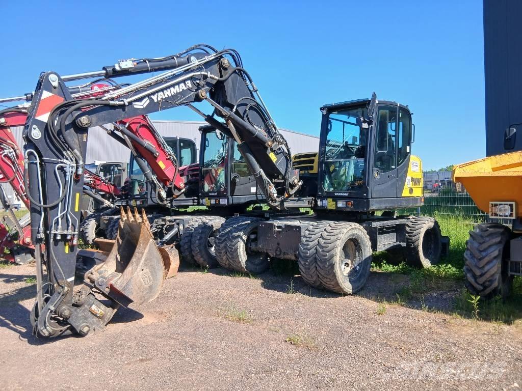 Yanmar B 110 W Gumikerekes kotrók
