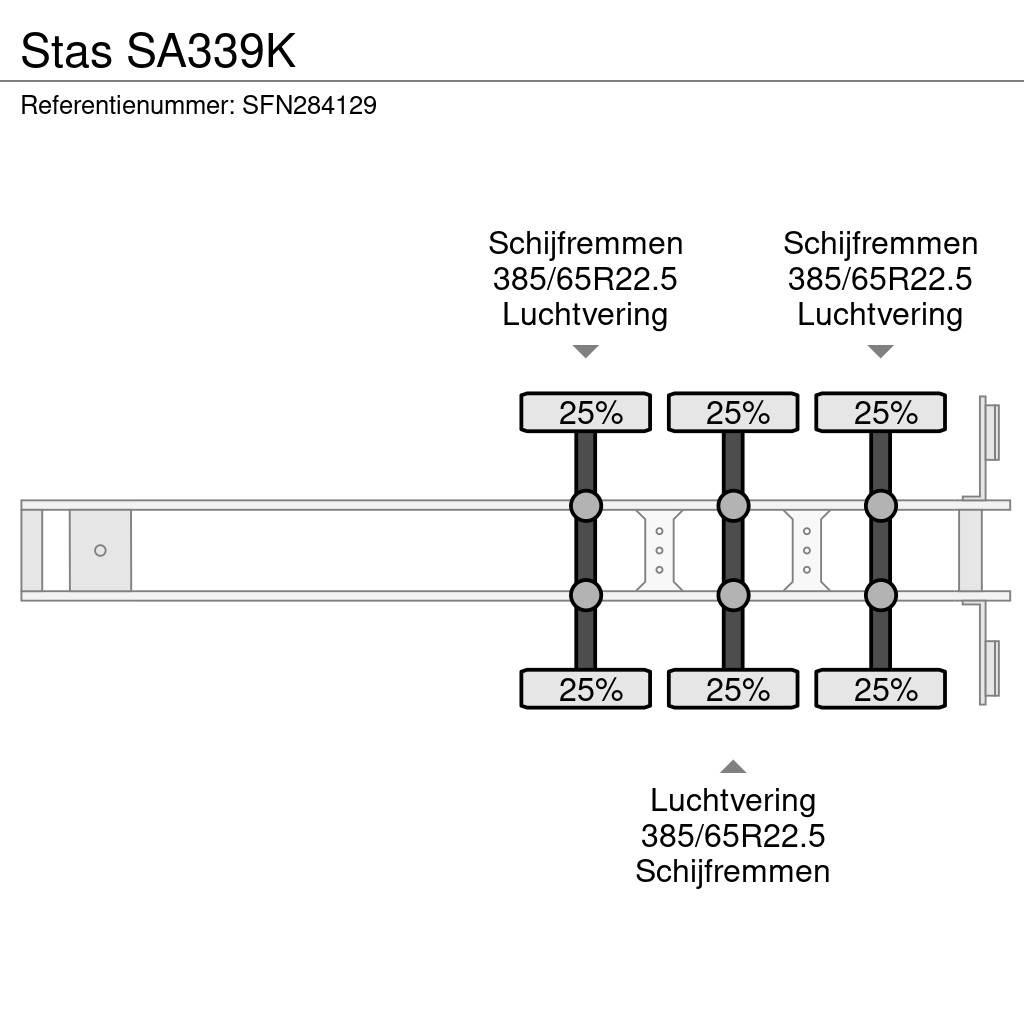 Stas SA339K Billenő félpótkocsik