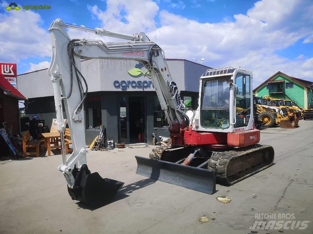 Takeuchi TB180FR Közepes (midi) kotrók 7 t - 12 t