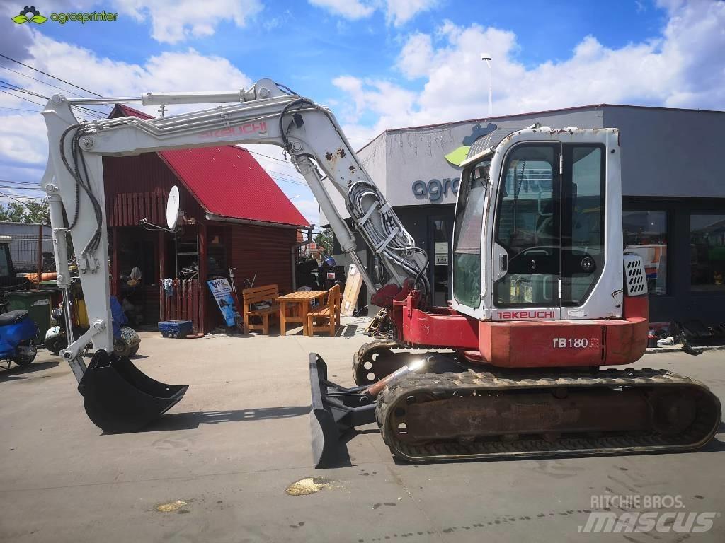 Takeuchi TB180FR Közepes (midi) kotrók 7 t - 12 t