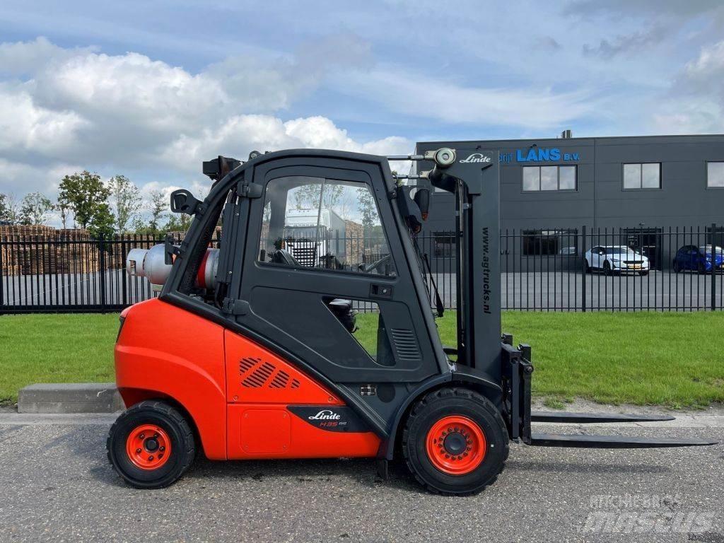 Linde H35T-02 Gázüzemű targoncák