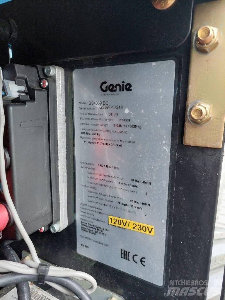 Genie GS 4069 DC Ollós emelők