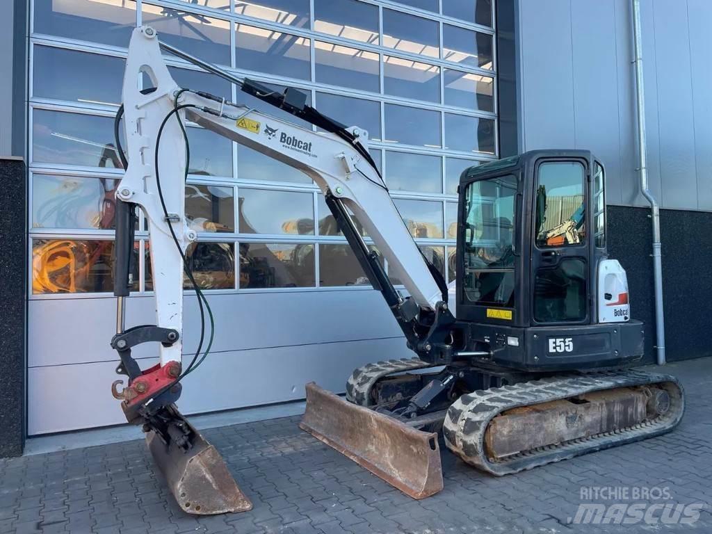 Bobcat E55 Mini kotrók < 7t