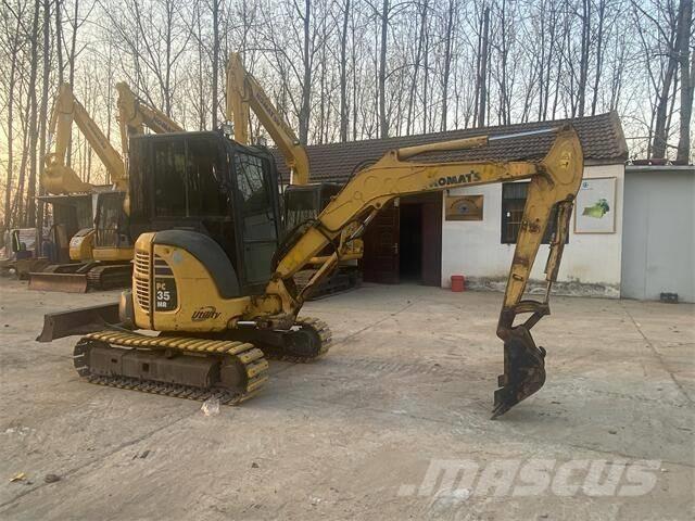 Komatsu PC35MR-2 Lánctalpas kotrók