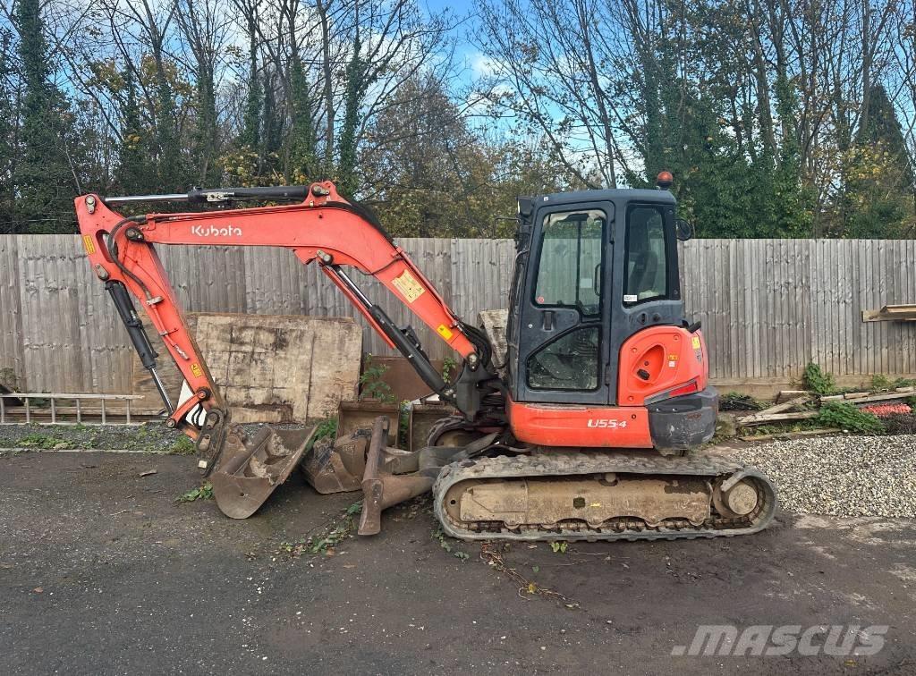 Kubota U 55-4 Mini kotrók < 7t