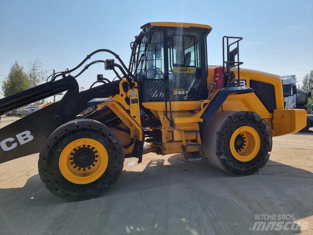 JCB 457HT Gumikerekes homlokrakodók