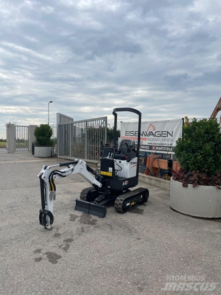 Bobcat E10z Mini kotrók < 7t