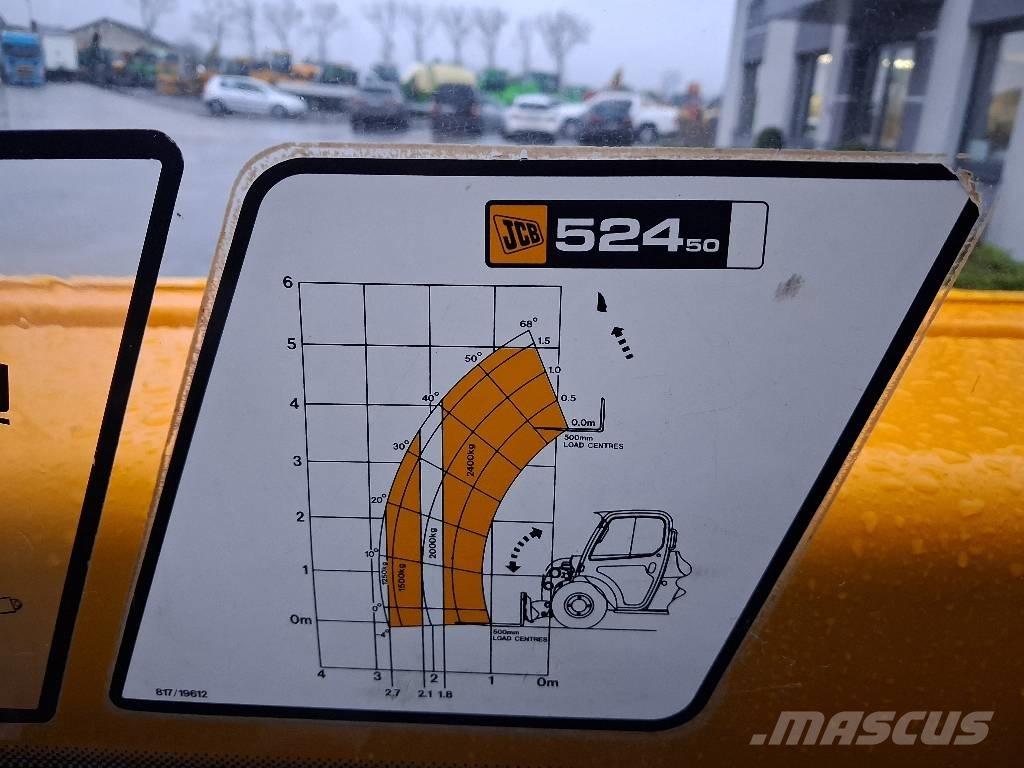 JCB 524-50 Teleszkópos mezőgazdasági rakodók