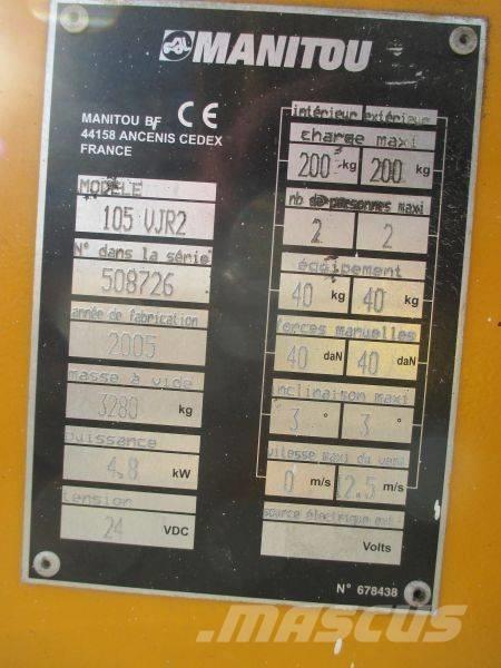 Manitou 105 VJR 2 Személyemelők