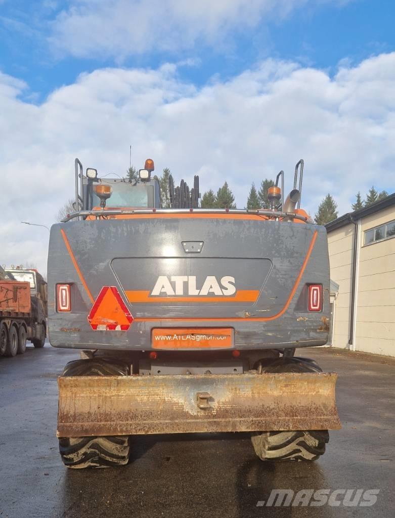 Atlas 160W Gumikerekes kotrók