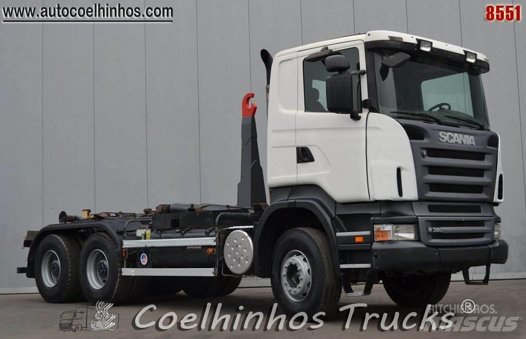 Scania R 380 Konténer keretes / Konténeres teherautók