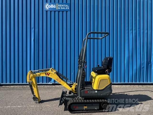 Wacker Neuson 803 Mini kotrók < 7t