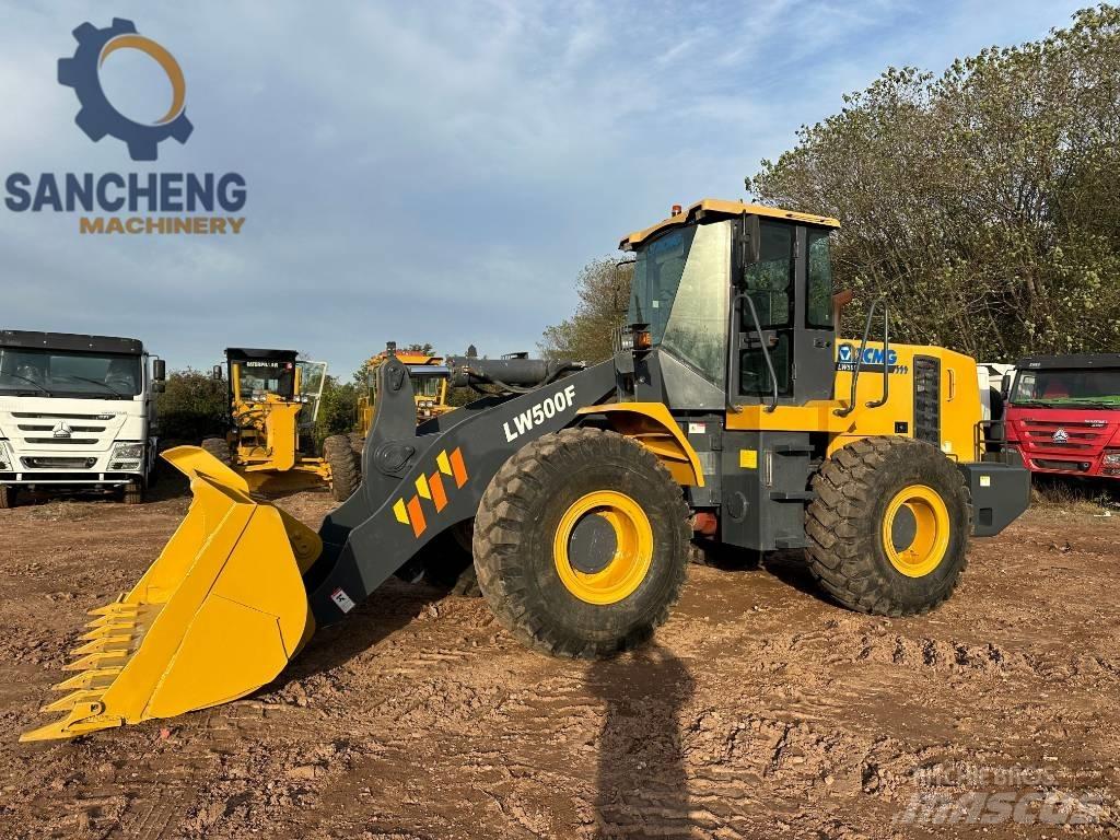 XCMG LW500F Gumikerekes homlokrakodók