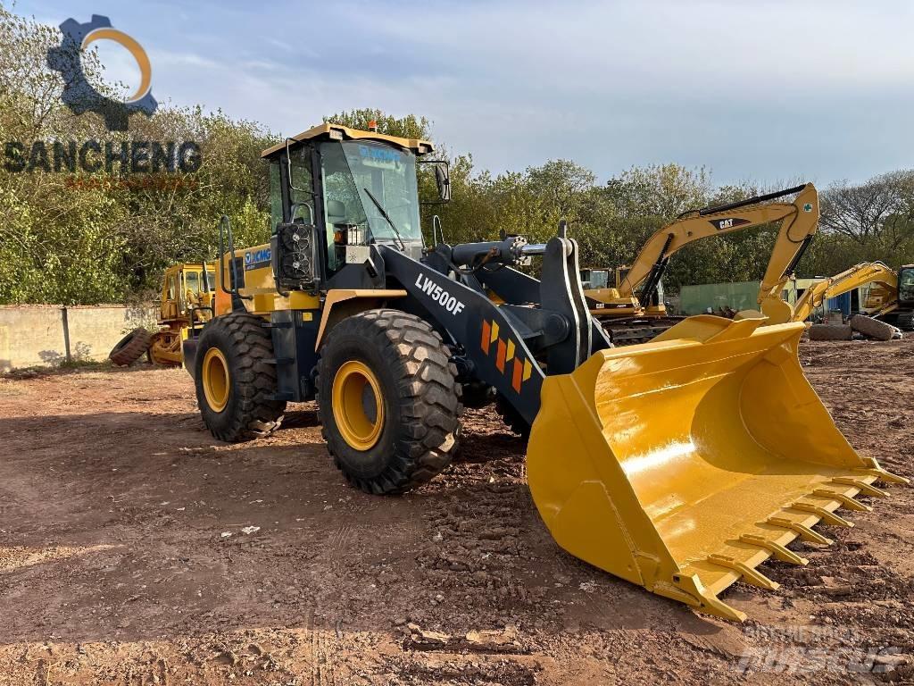 XCMG LW500F Gumikerekes homlokrakodók