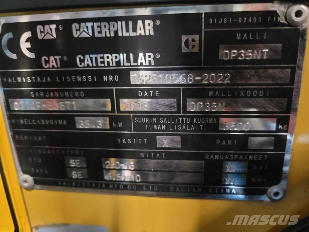 CAT DP 35 N Dízel targoncák