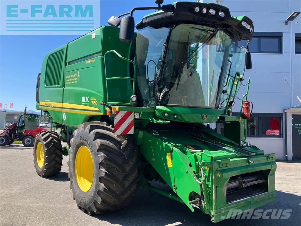 John Deere T550 HM Kombájnok