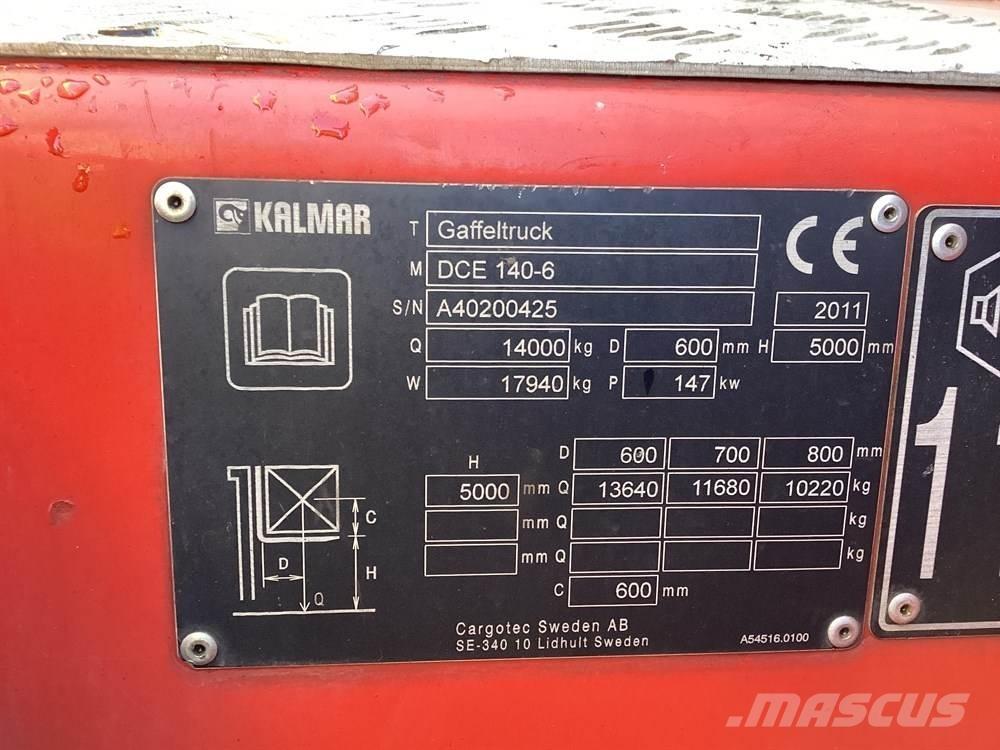 Kalmar DCE140-6 Dízel targoncák