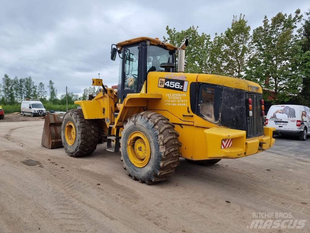 JCB 456 Z Gumikerekes homlokrakodók