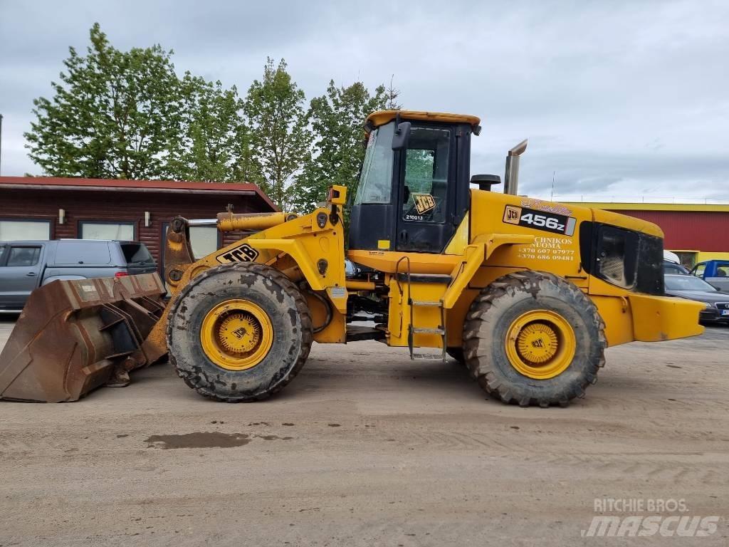 JCB 456 Z Gumikerekes homlokrakodók