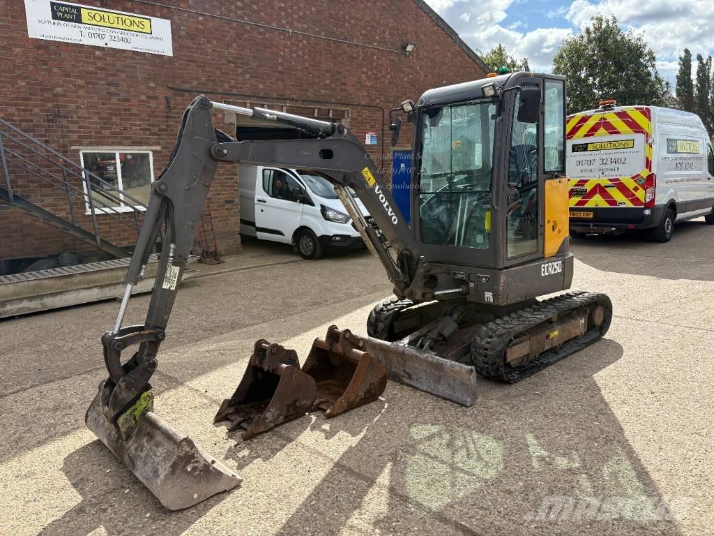 Volvo ECR 25 D Mini kotrók < 7t