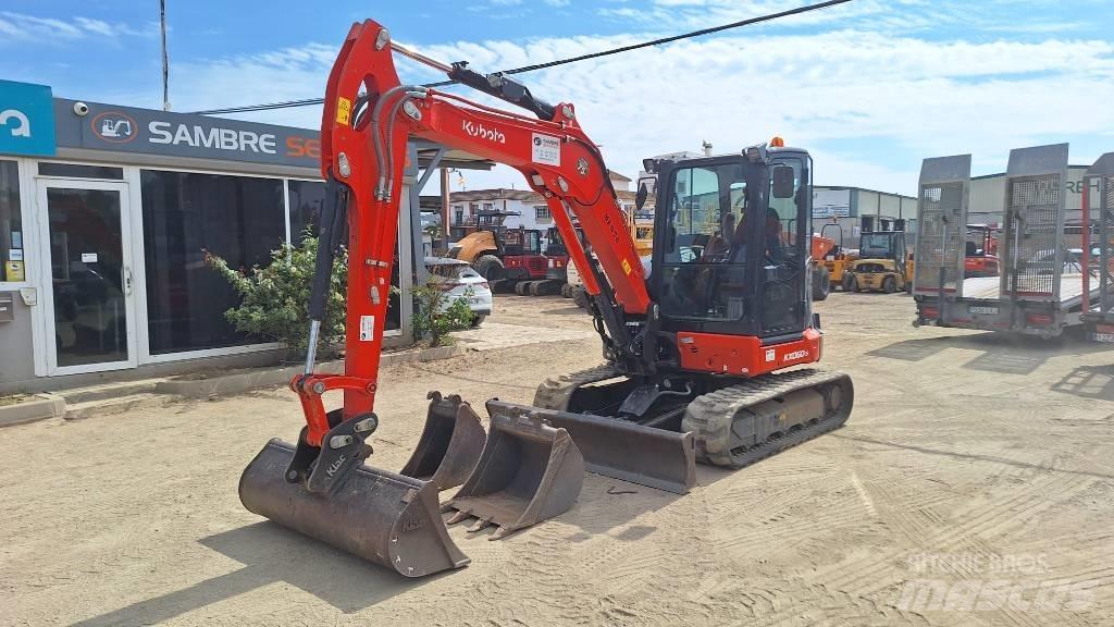 Kubota KX 060-5 Mini kotrók < 7t