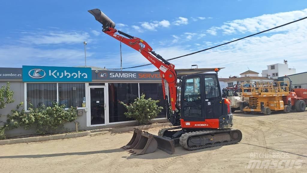 Kubota KX 060-5 Mini kotrók < 7t