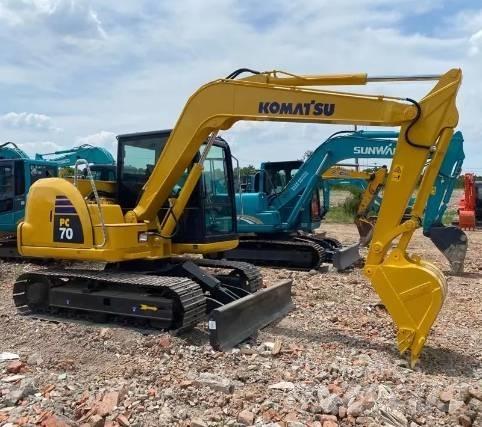 Komatsu PC 70 Lánctalpas kotrók