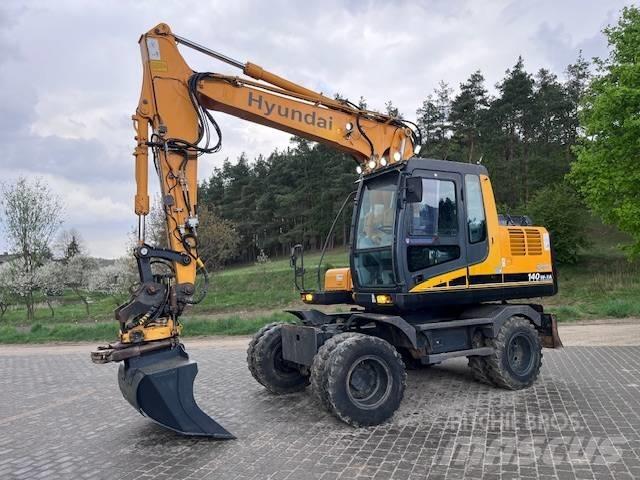 Hyundai Robex 140 W Gumikerekes kotrók