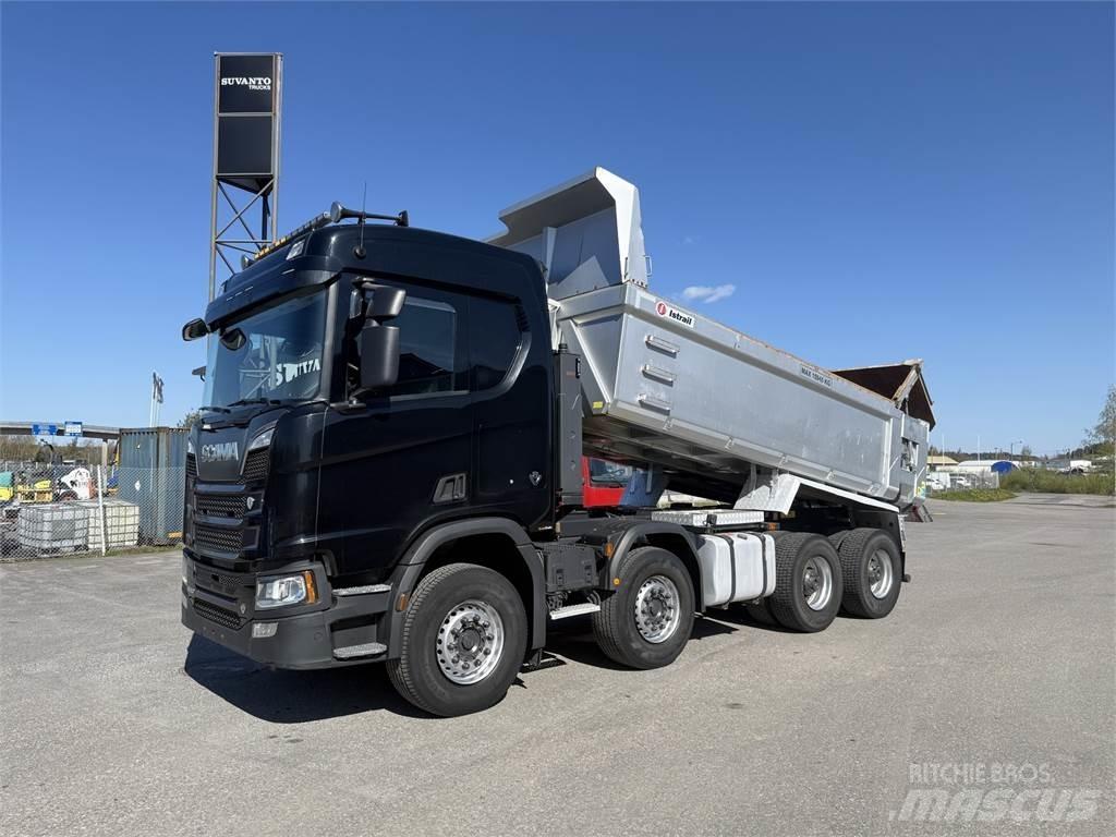 Scania R580 8X4 Billenő teherautók