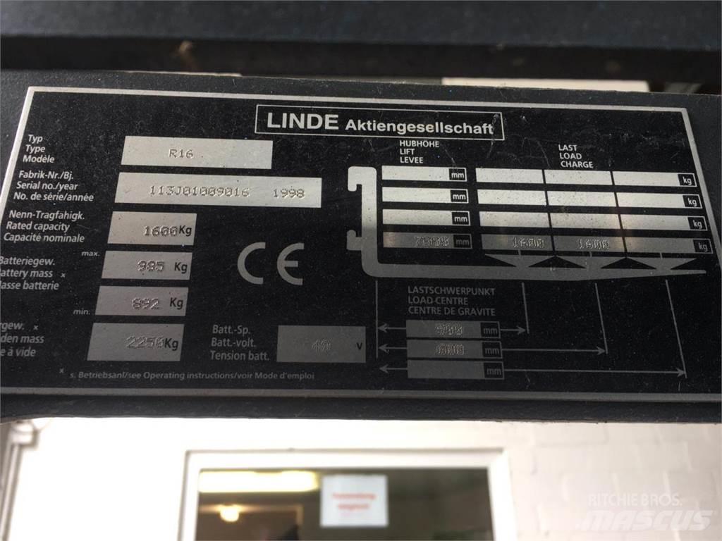 Linde R16 Targoncák-Egyéb
