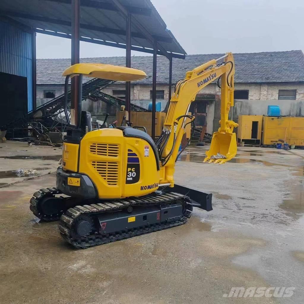Komatsu PC 30 MR Mini kotrók < 7t