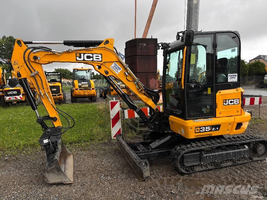 JCB Minibagger 35Z-1 Mini kotrók < 7t