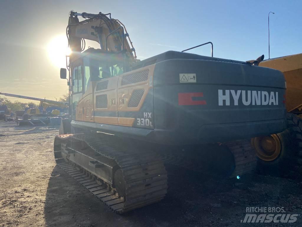 Hyundai HX330L Lánctalpas kotrók