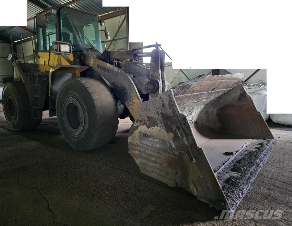 Komatsu WA 430 Gumikerekes homlokrakodók