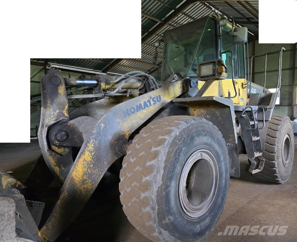 Komatsu WA 430 Gumikerekes homlokrakodók