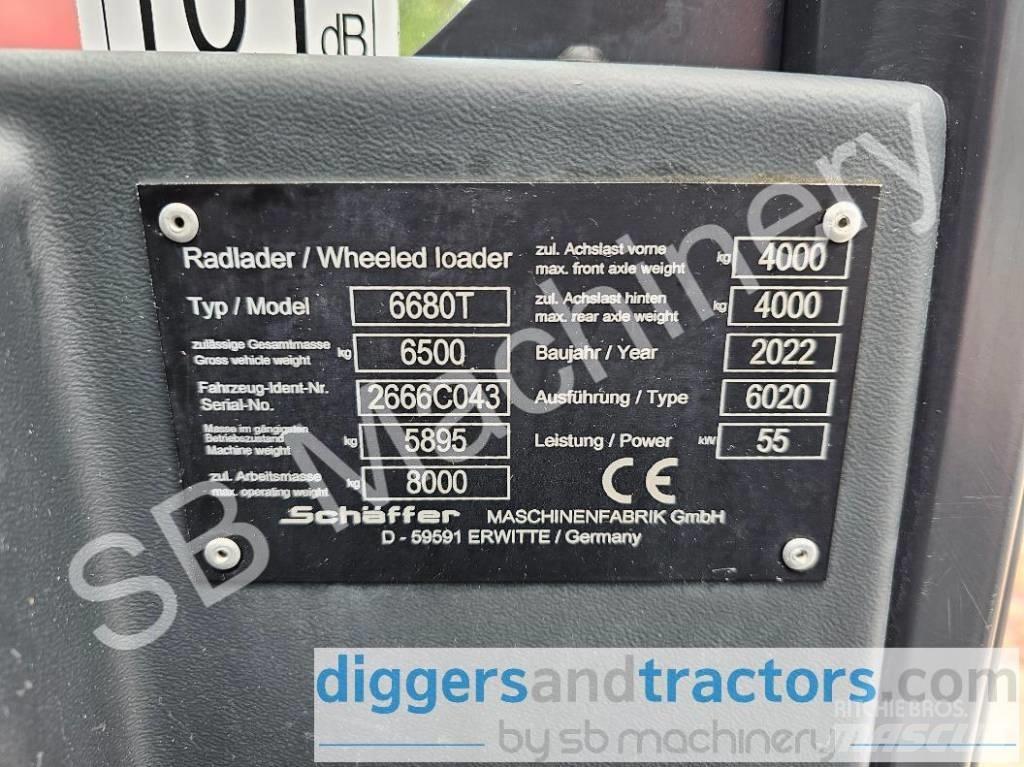Schäffer 6680 Teleszkópos mezőgazdasági rakodók