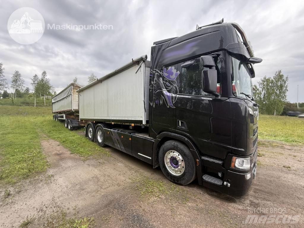 Scania R 730 EKIPAGE Billenő teherautók