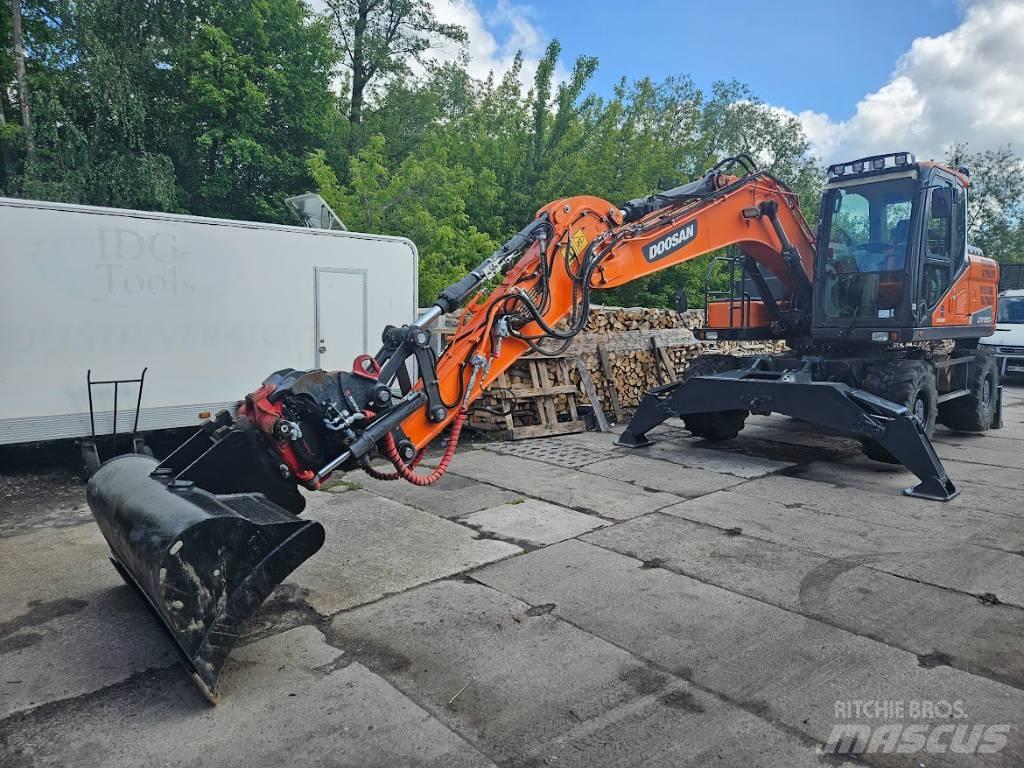 Doosan DX 160 W Gumikerekes kotrók