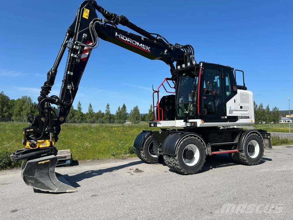 Hidromek HMK 150 WR Gumikerekes kotrók