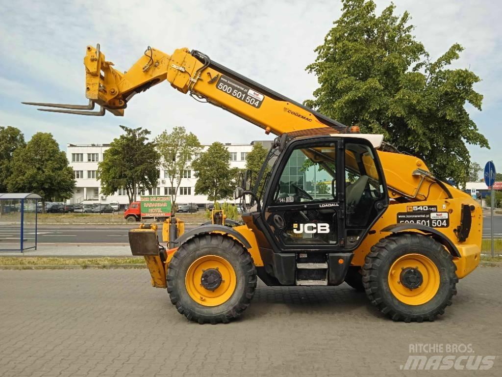 JCB 540-140 Teleszkópos rakodók