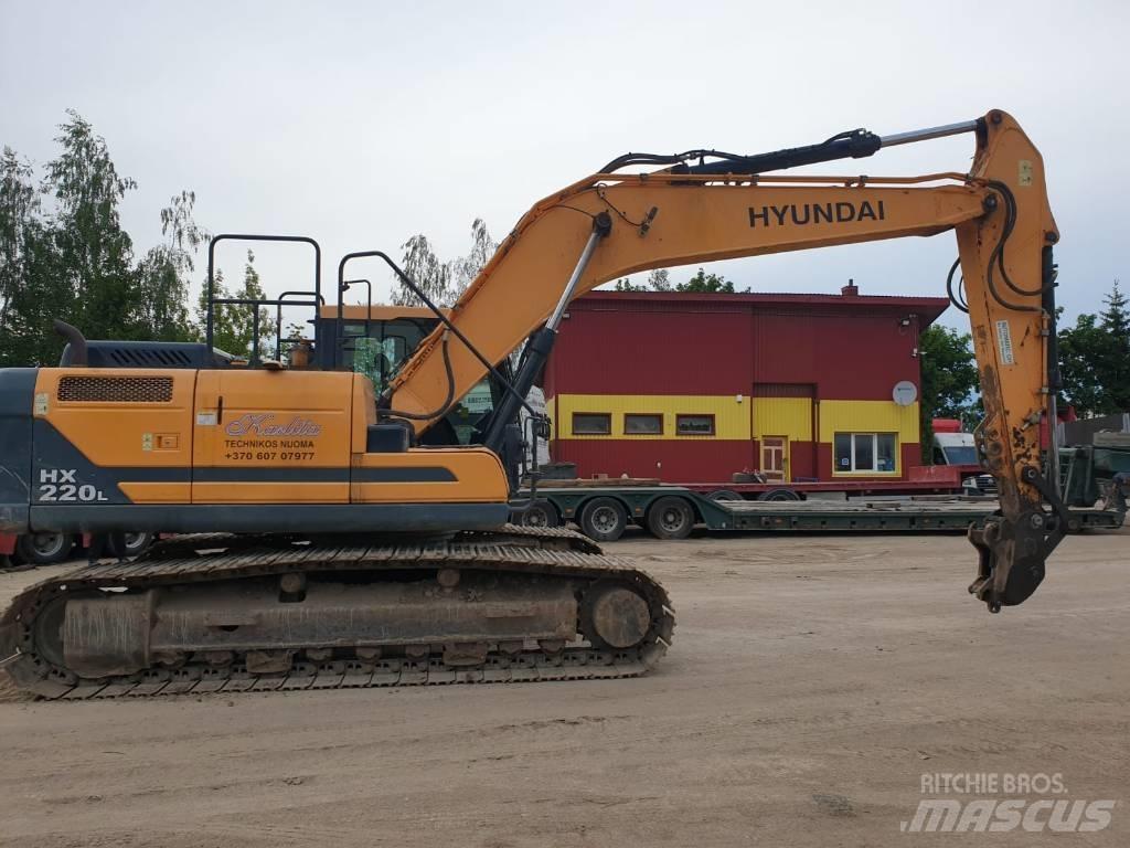 Hyundai HX 220 L Lánctalpas kotrók