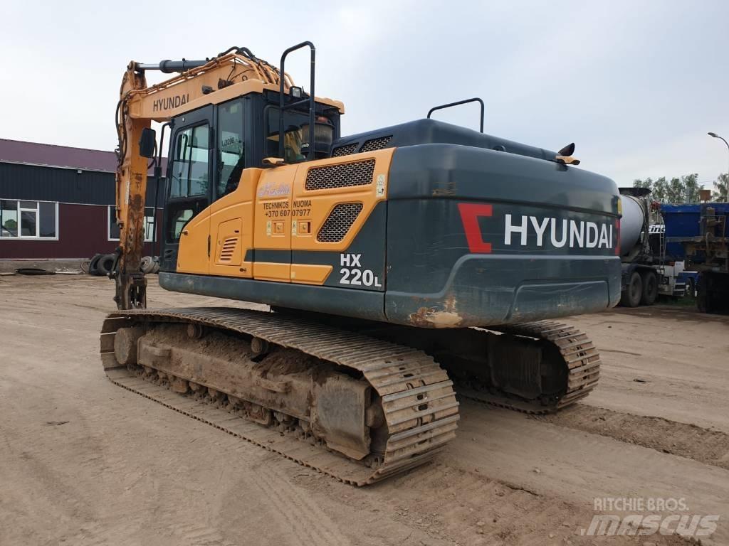 Hyundai HX 220 L Lánctalpas kotrók