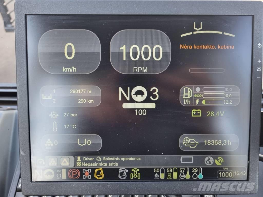 Komatsu 845 Kihordók