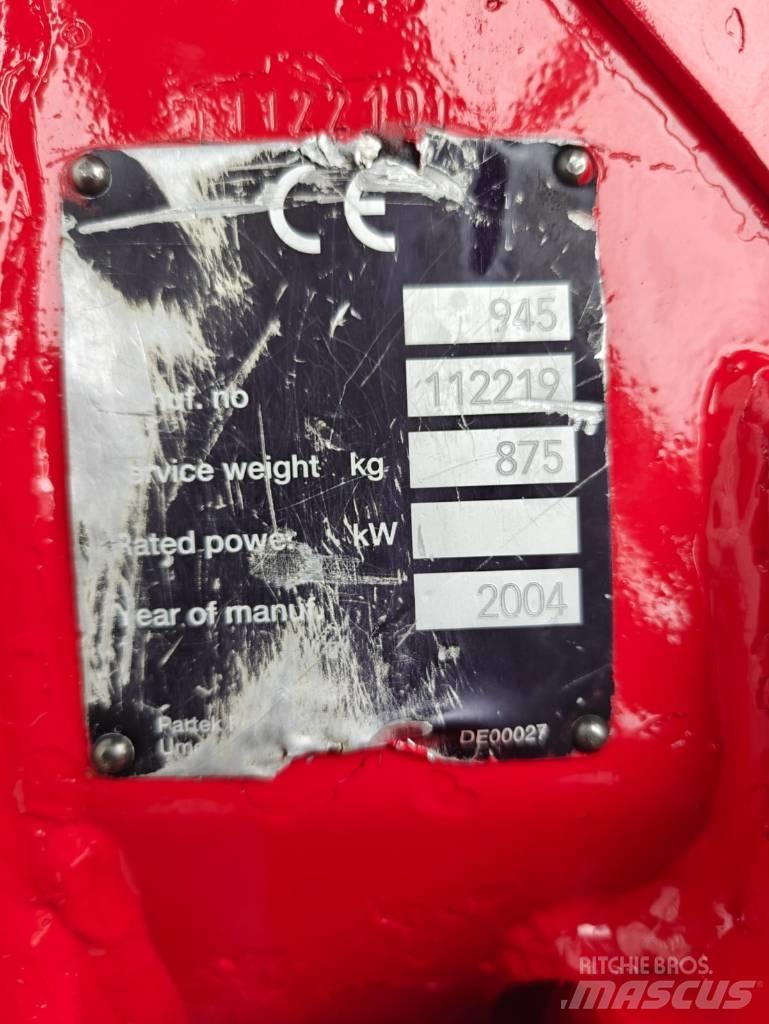 Valmet 945.1 Betakarító fejek